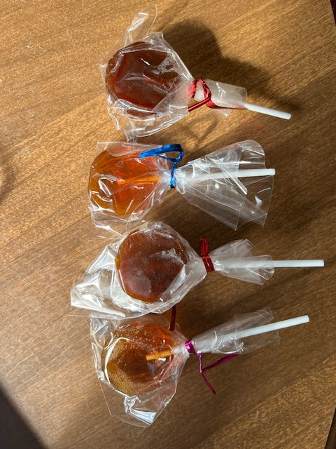 Honey Lollipops